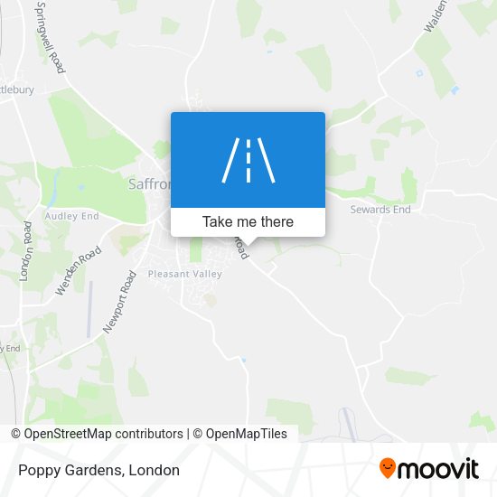 Poppy Gardens map