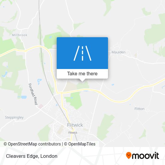 Cleavers Edge map