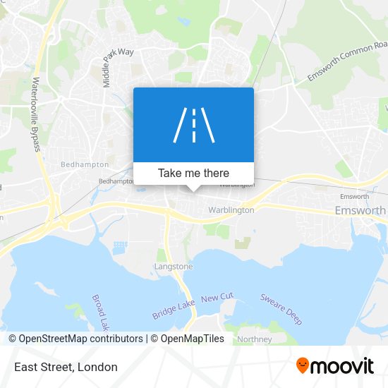 East Street map