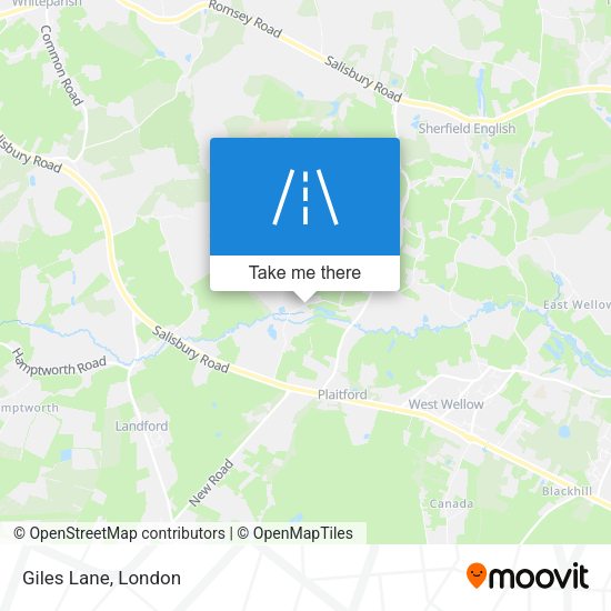Giles Lane map