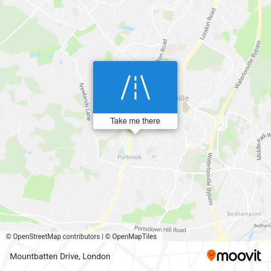 Mountbatten Drive map