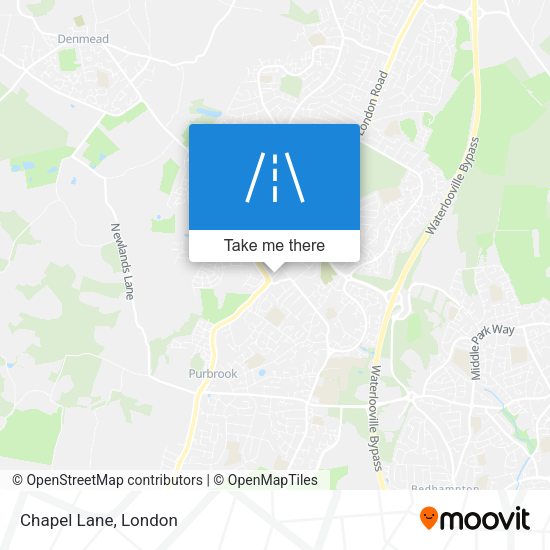 Chapel Lane map