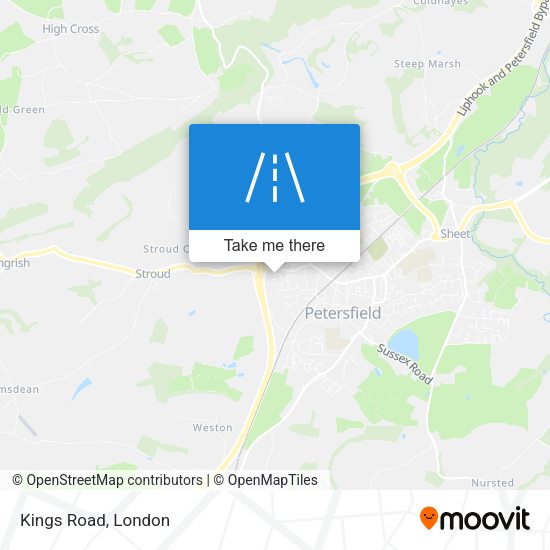 Kings Road map