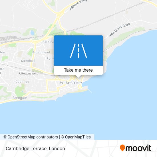 Cambridge Terrace map