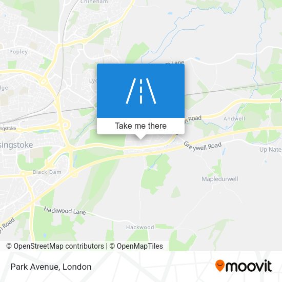 Park Avenue map