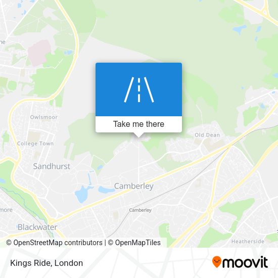 Kings Ride map