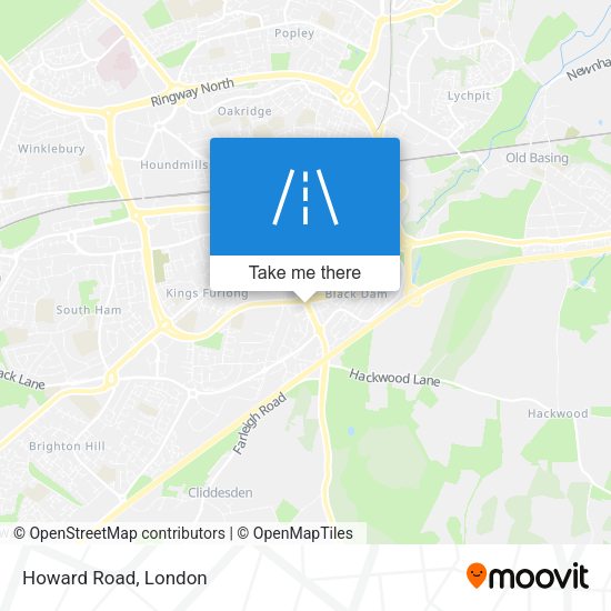 Howard Road map