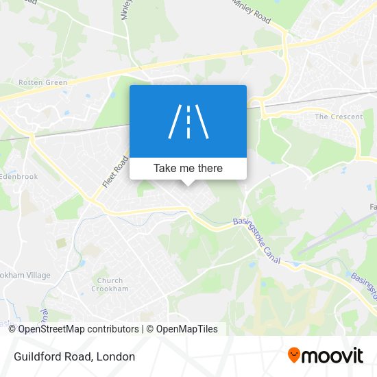 Guildford Road map