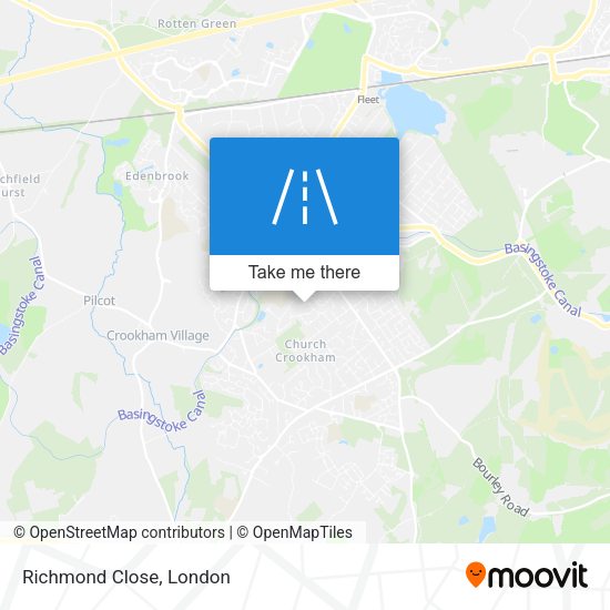 Richmond Close map