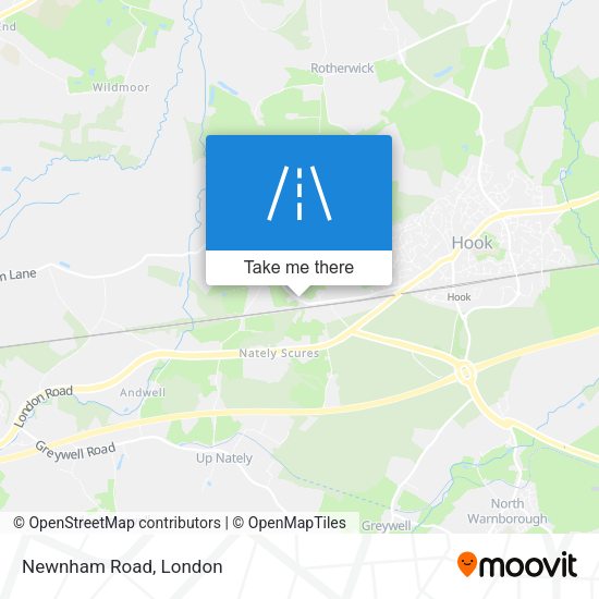 Newnham Road map