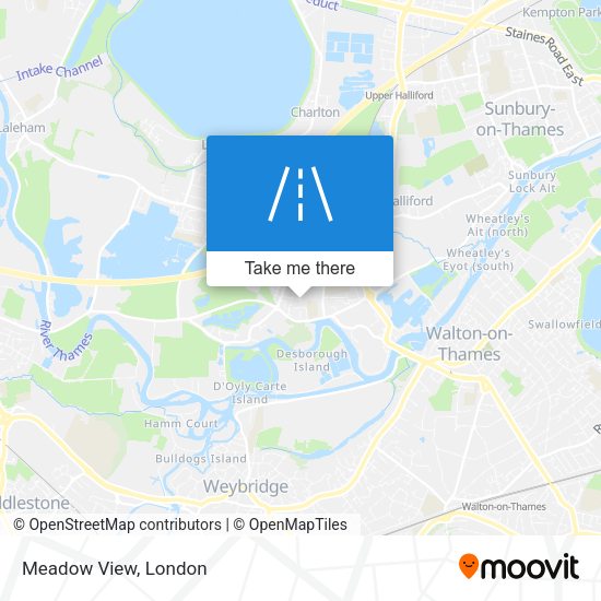 Meadow View map