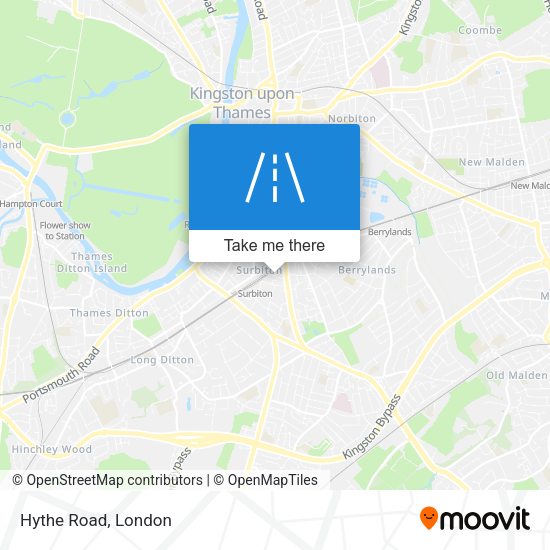 Hythe Road map