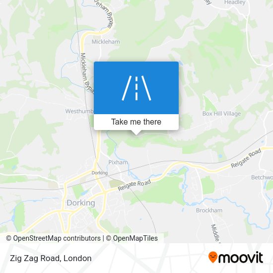 Zig Zag Road map