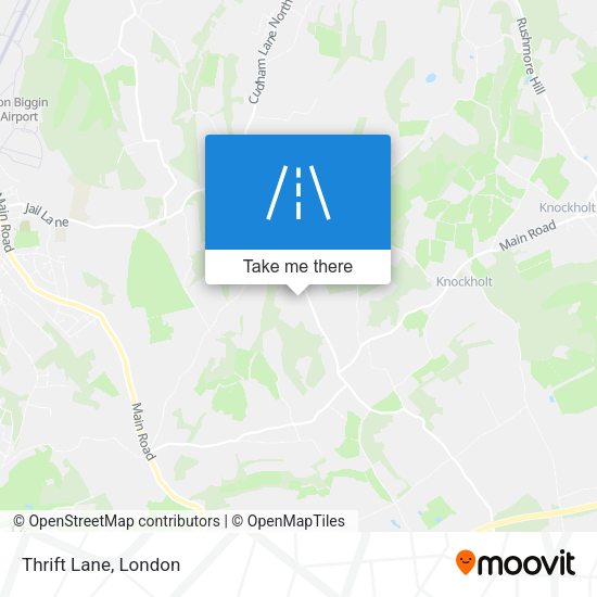 Thrift Lane map