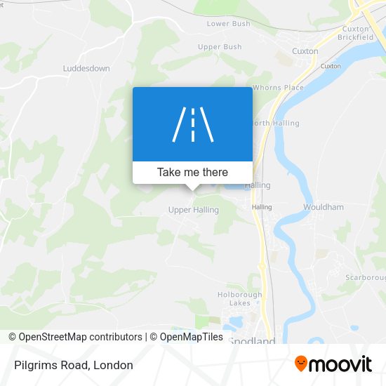 Pilgrims Road map