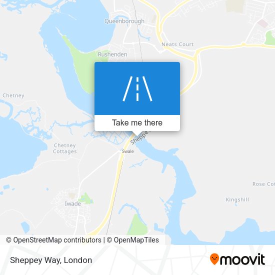 Sheppey Way map