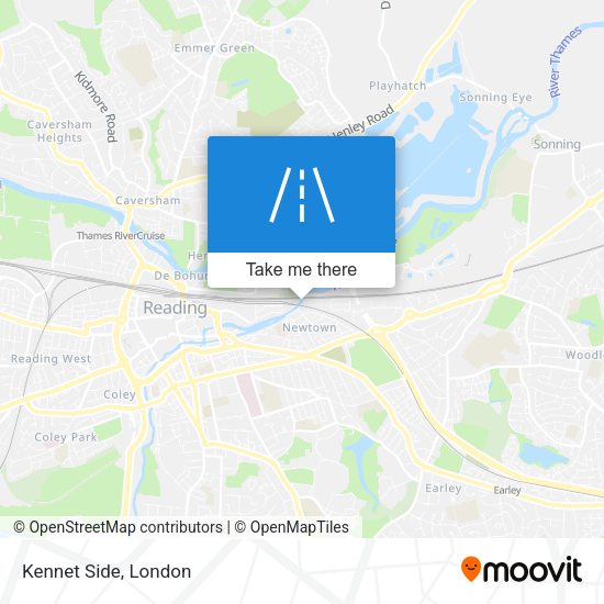Kennet Side map