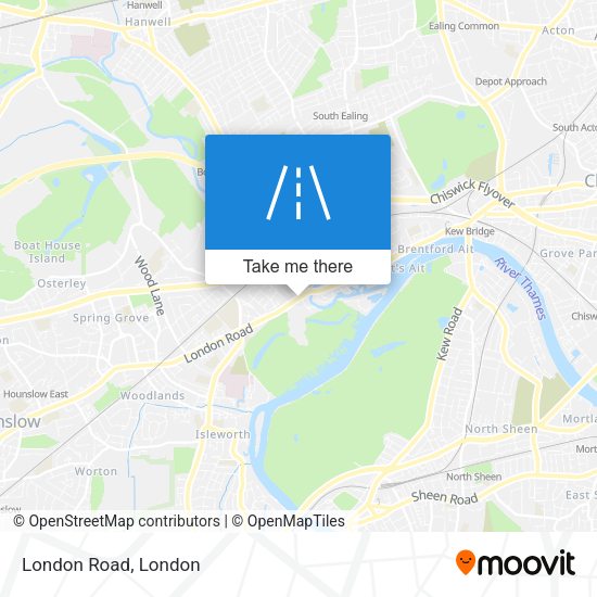 London Road map