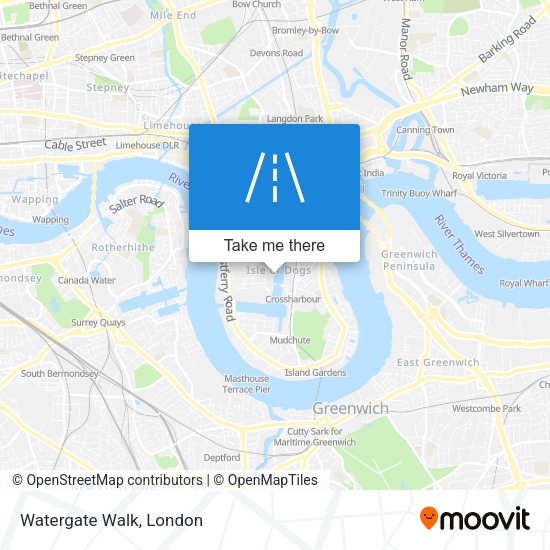Watergate Walk map