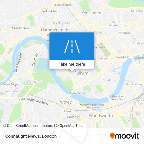 Connaught Mews map