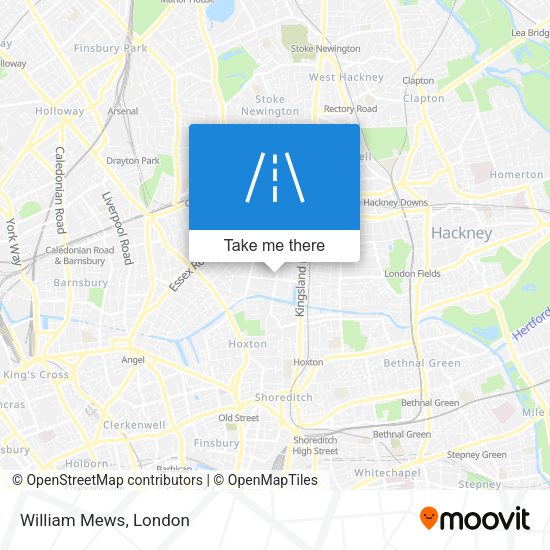 William Mews map