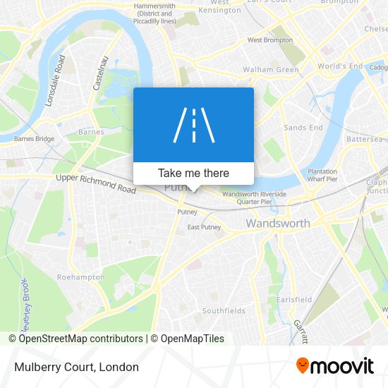Mulberry Court map