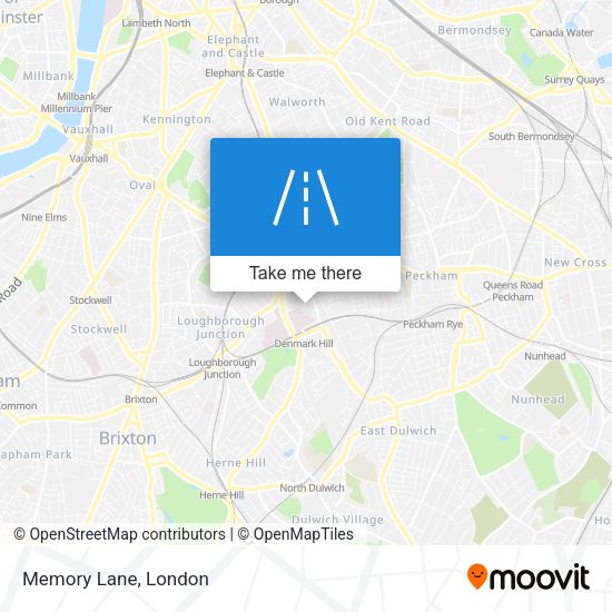 Memory Lane map