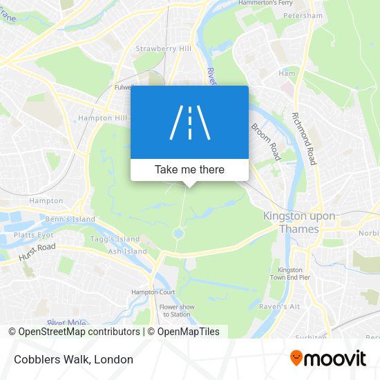 Cobblers Walk map