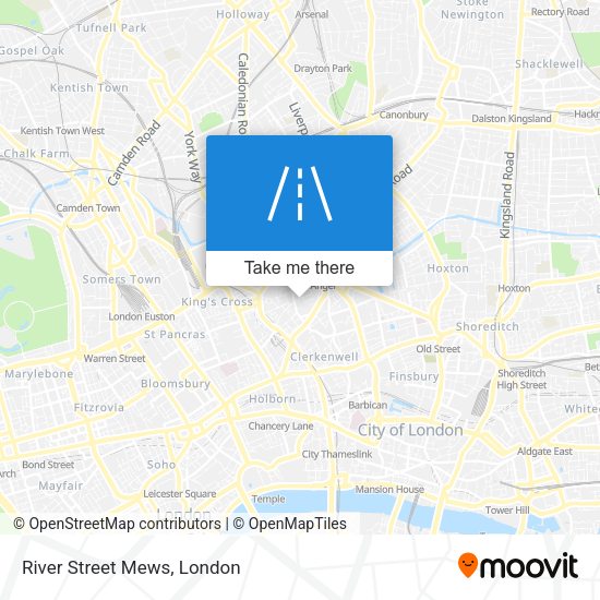 River Street Mews map
