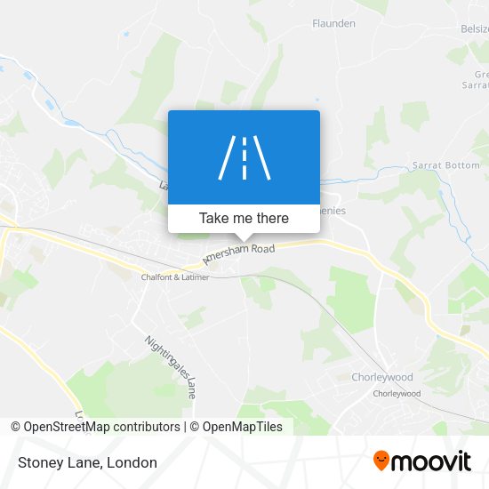 Stoney Lane map