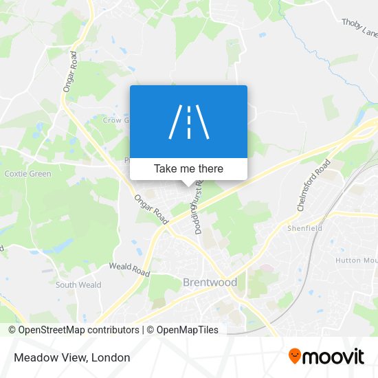 Meadow View map