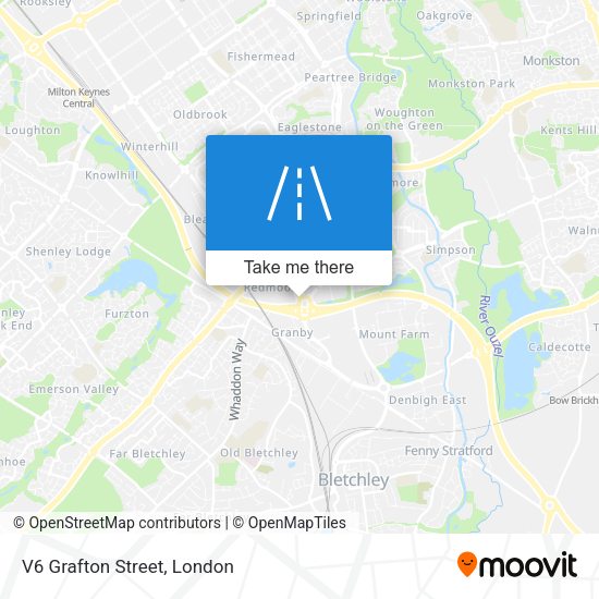 V6 Grafton Street map