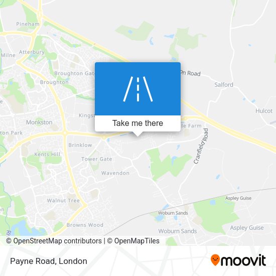 Payne Road map