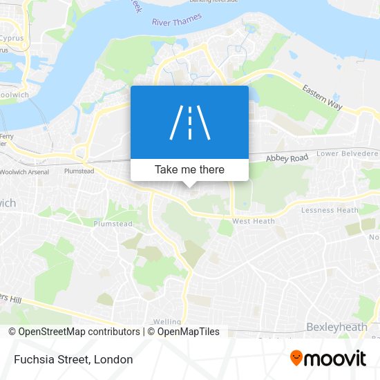 Fuchsia Street map