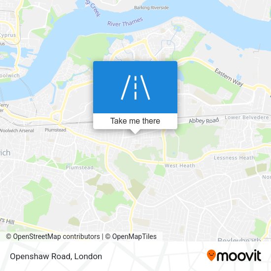 Openshaw Road map