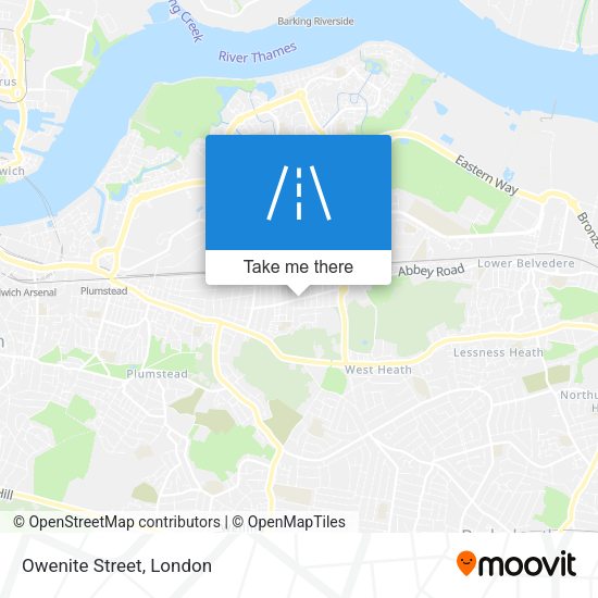 Owenite Street map