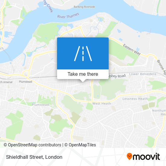 Shieldhall Street map