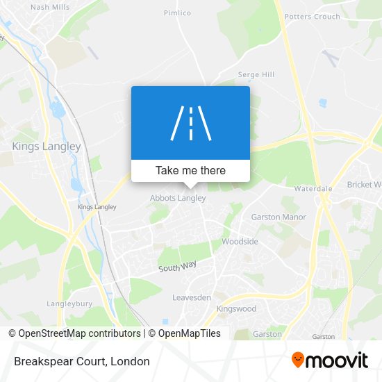 Breakspear Court map