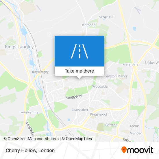 Cherry Hollow map