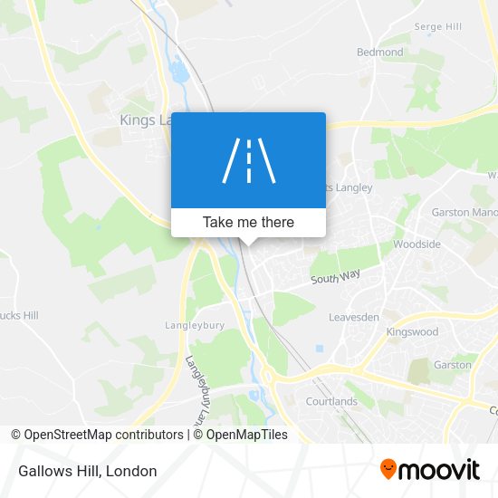 Gallows Hill map