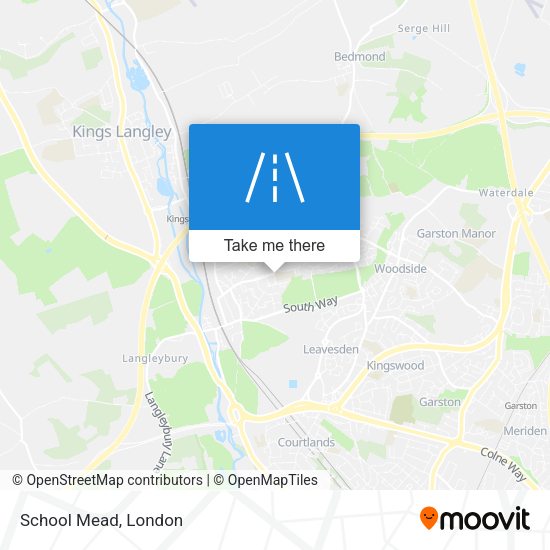 School Mead map