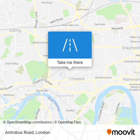 Antrobus Road map