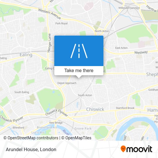 Arundel House map