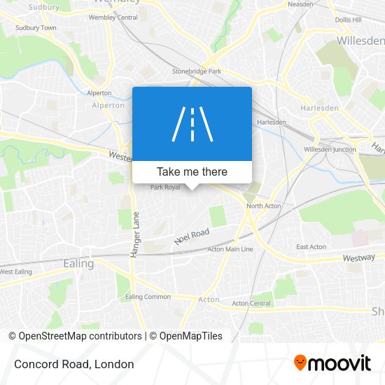Concord Road map