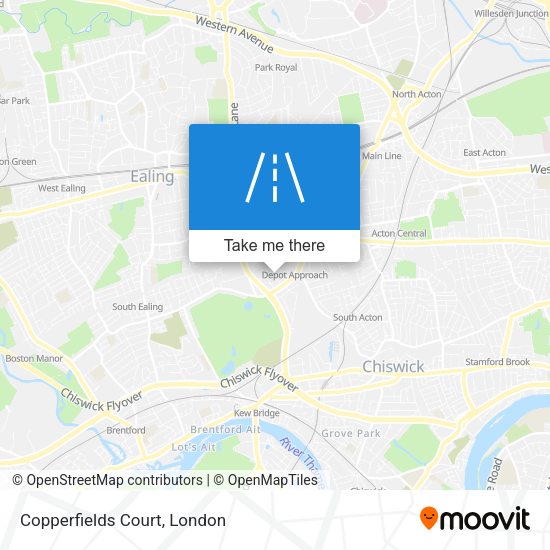 Copperfields Court map