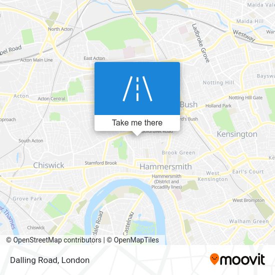 Dalling Road map