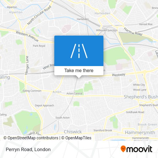 Perryn Road map