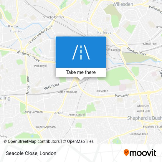 Seacole Close map