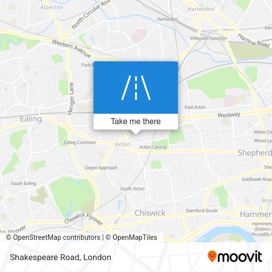 Shakespeare Road map