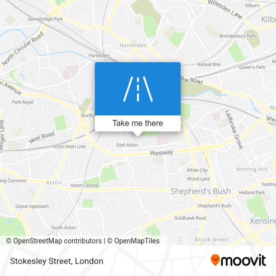 Stokesley Street map
